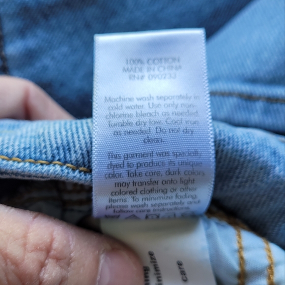 Bullhead Low Rise Denim Shorts Sz 7 - Picture 5 of 6